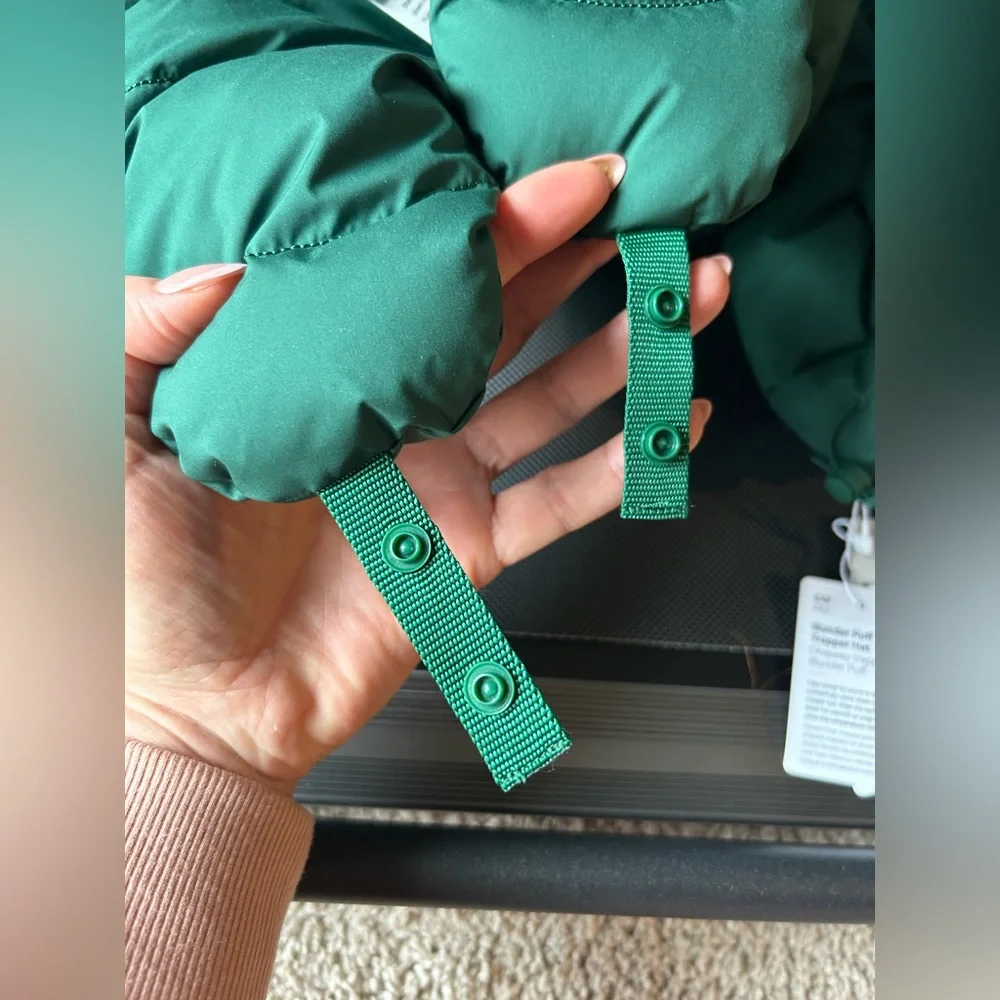 NWT Wunder Puff Trapper Hat in Everglade Green size Small/medium - Picture 5 of 9